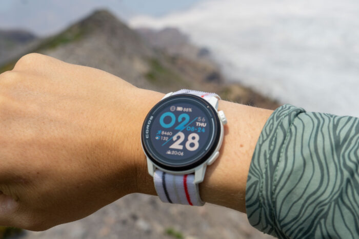 COROS Pace 3 at Easton Glacier