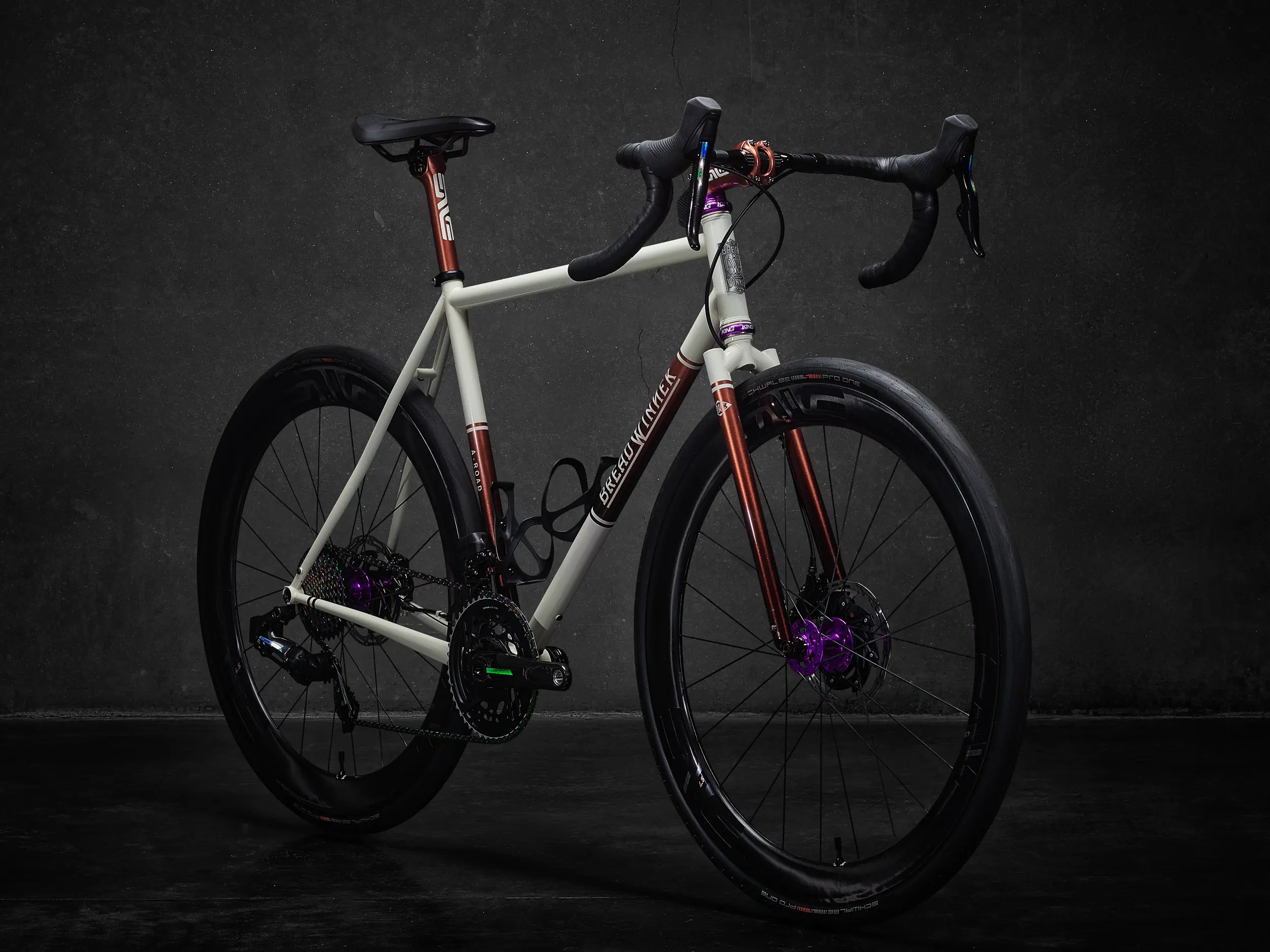 Breadwinner A–Road, Hand built bike from ENVE Grodeo