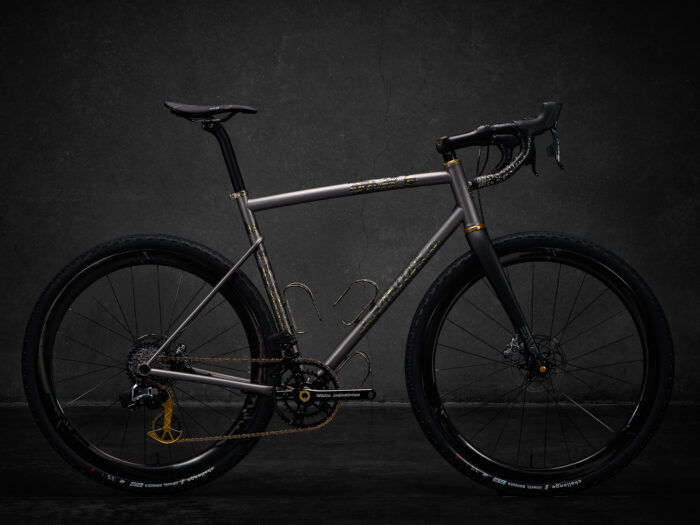 Sanitas Cycles Node Gravel,m hand built bike from ENVE Grodeo