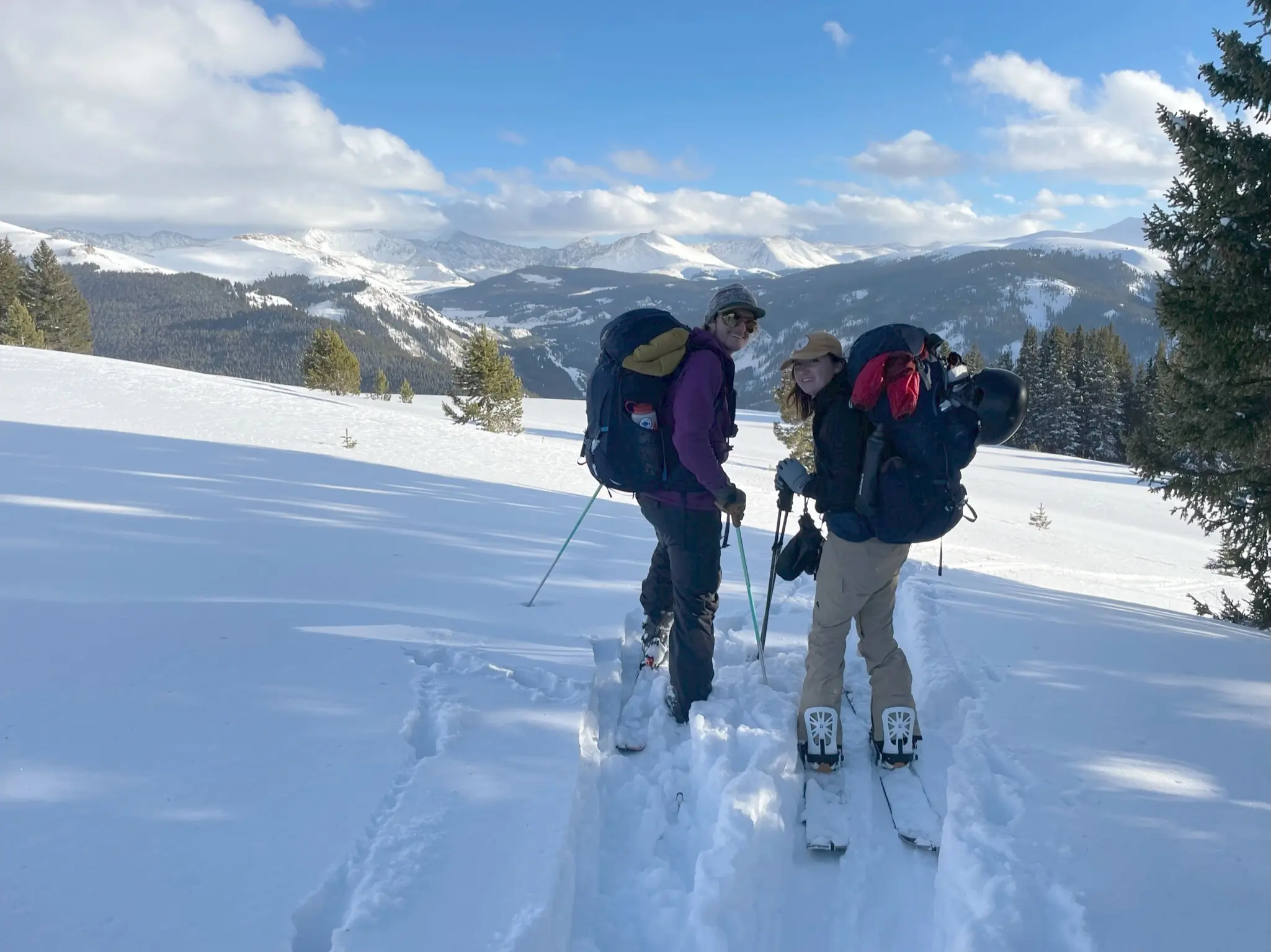 Skinning with the Gregory Jade and Zulu backpack