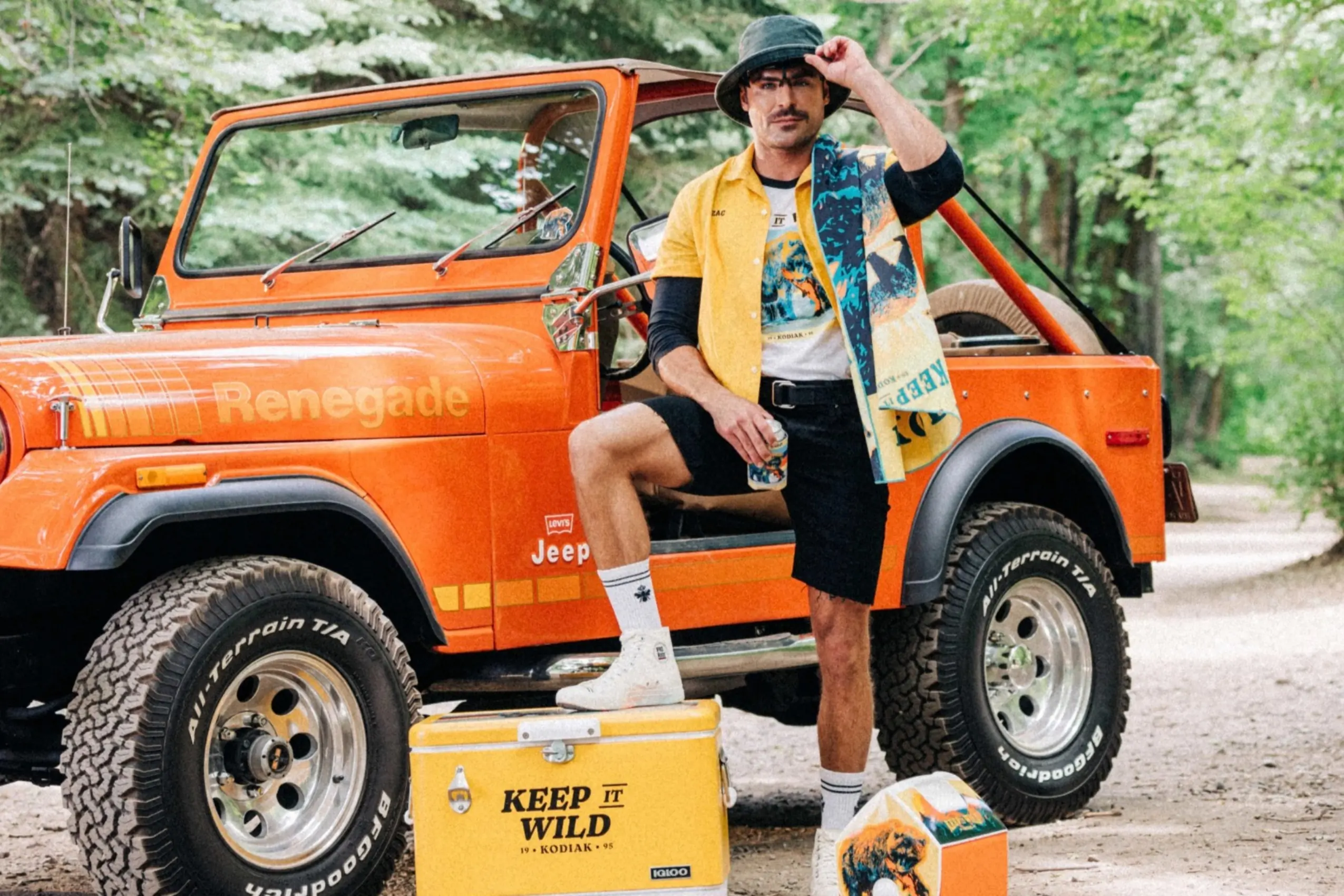 Buy Retro Gear, Help Zac Efron Save Grizzly Habitats