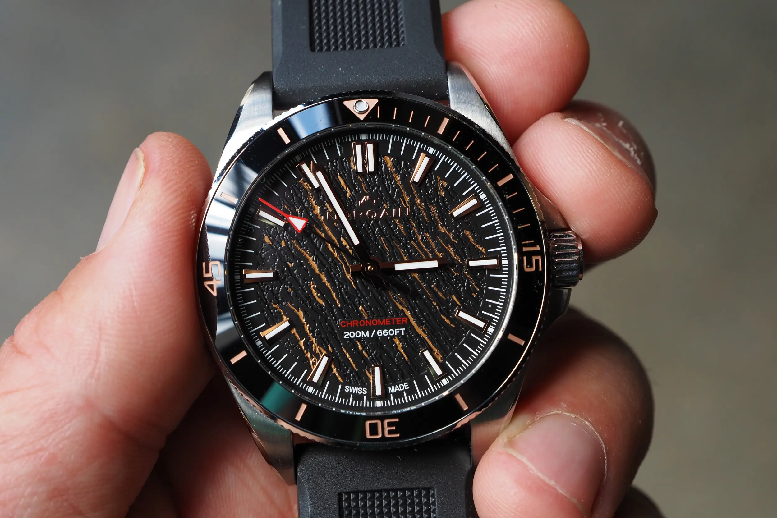 The NORQAIN Neverest Glacier watch