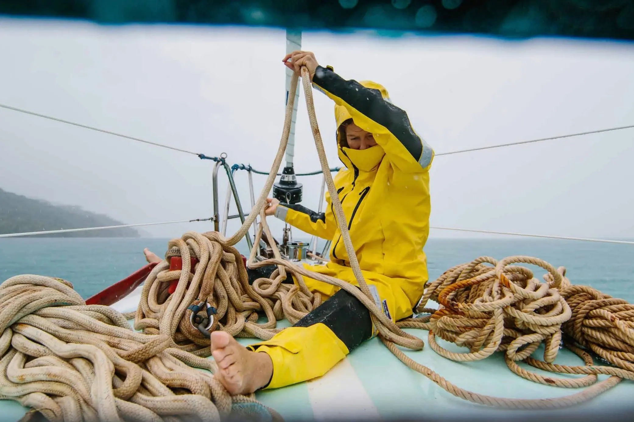 Patagonia Big Water Foul Weather sailing kit