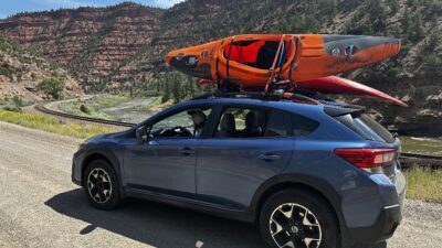 Capable Roof Cradle That Folds Down Small: Küat Class 4 Kayak Rack Review
