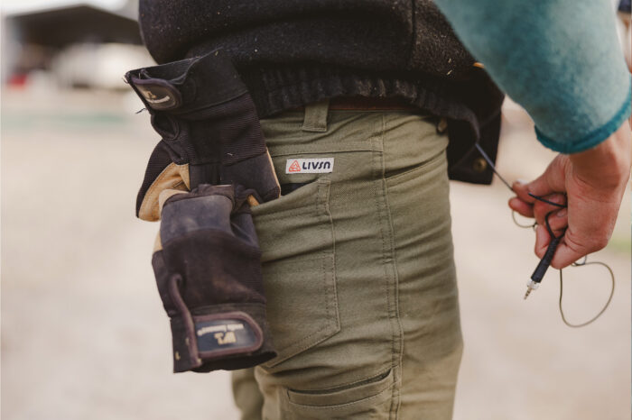 a man wearing a pair of pants