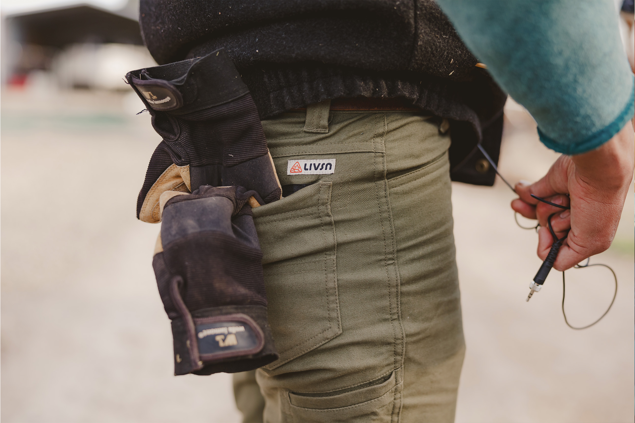 a man wearing a pair of pants