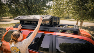 Leitner Streamlines Roof Rack Storage With Internally Latching, Side-Entry Gear Boxes
