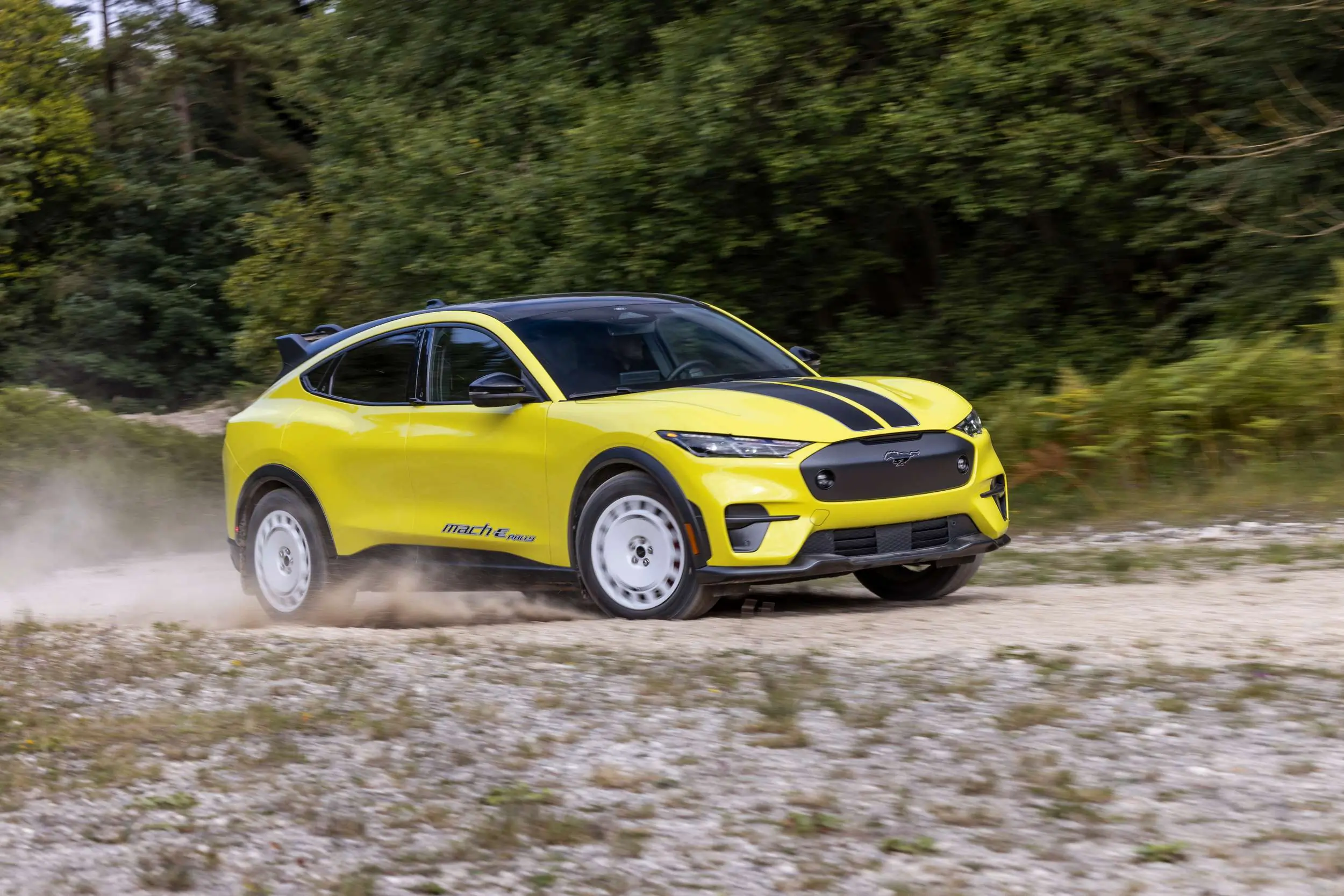 Gravel Pony: Ford Reveals 2024 Mustang Mach-E Rally