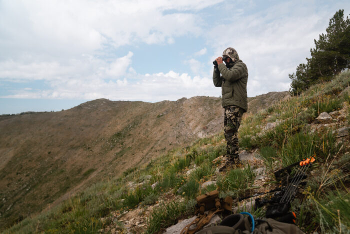 author wearing Pnuma's Outdoors Layering System in the outdoors