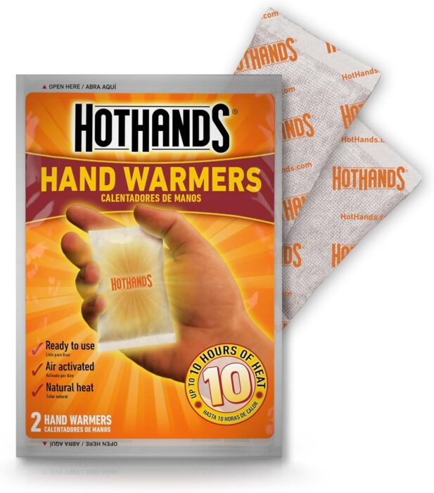stock image of hot hands hand warmers