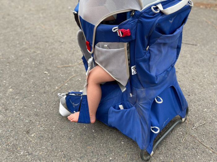 Stirrups on the Osprey Poco Plus