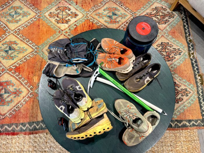 Karel's gear; (photo/Karel Sabbe)