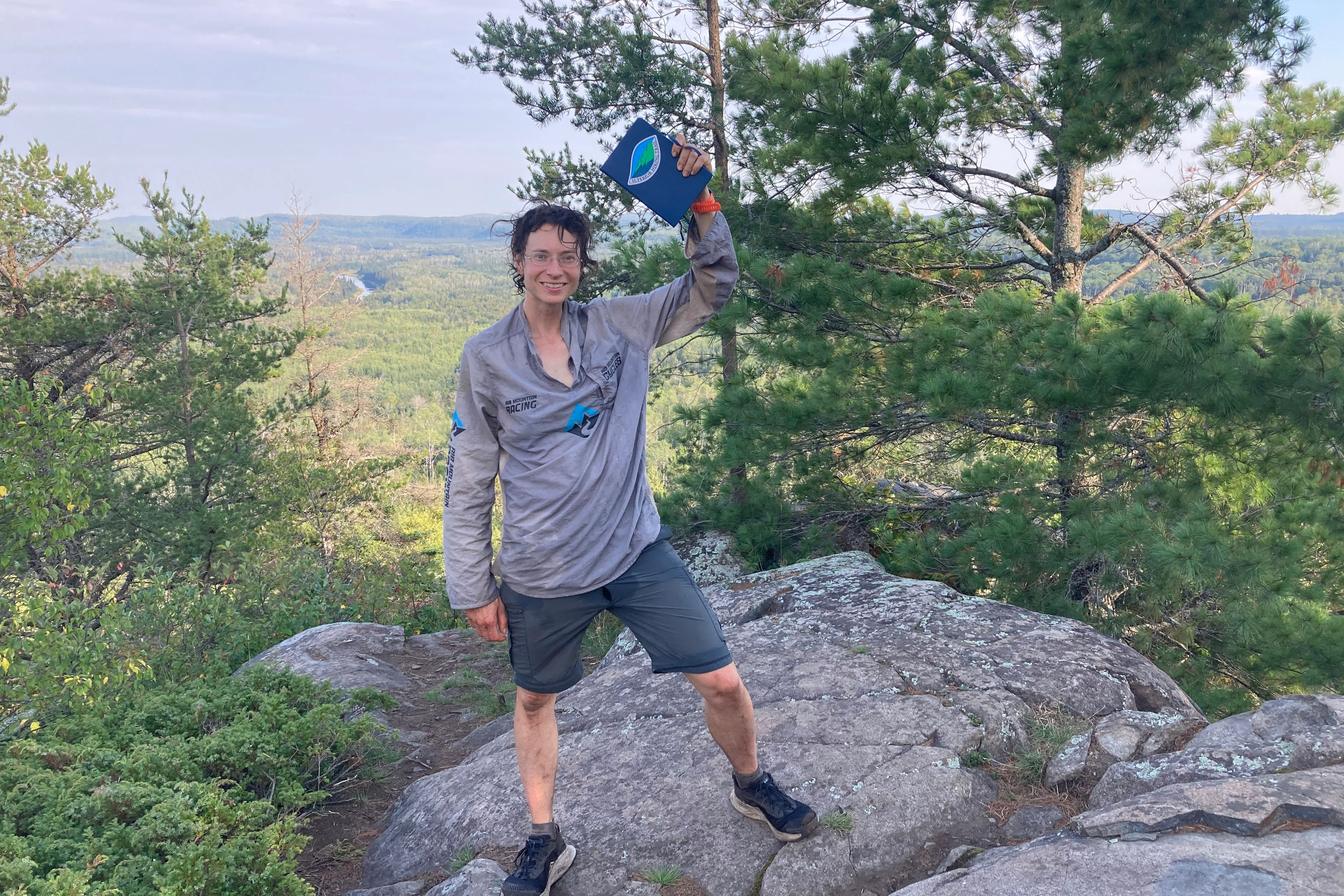 Andrea Larson sets an FKT for the Superior Hiking Trail