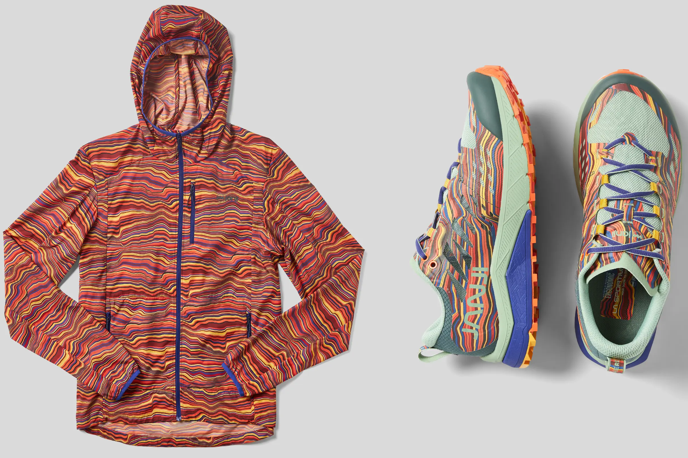 janji la sportiva tectonic hoody and shoes