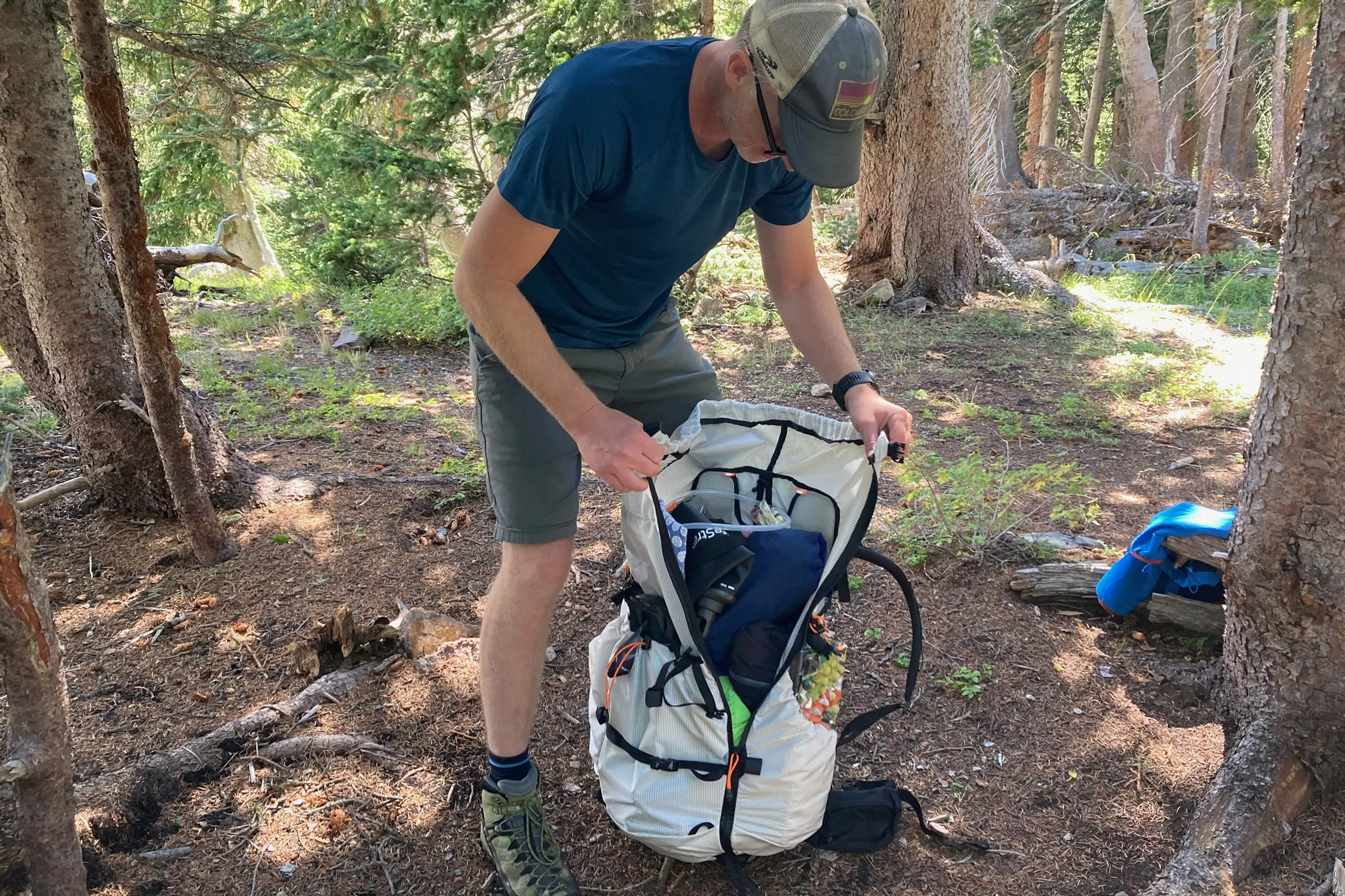 Mystery Ranch Radix - interior - testing