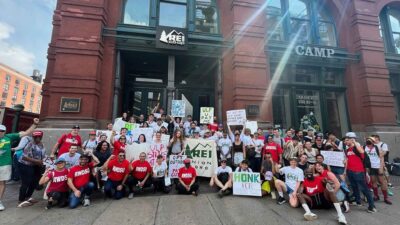 REI SoHo Workers Claim ‘Retaliatory’ Pay Cuts, Walk Out in Protest