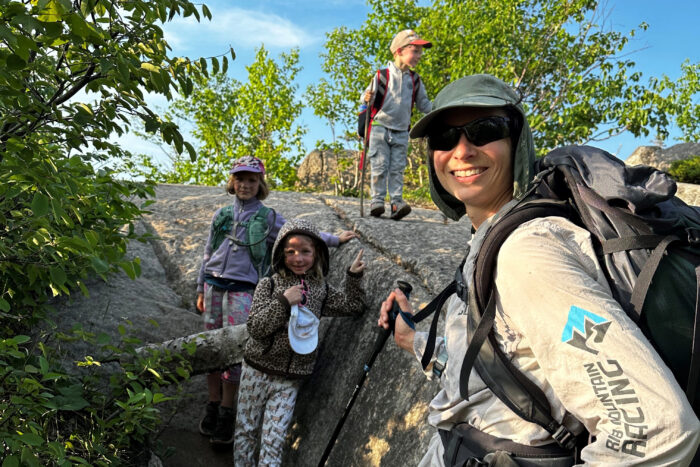 Andrea Larson sets an FKT for the Superior Hiking Trail