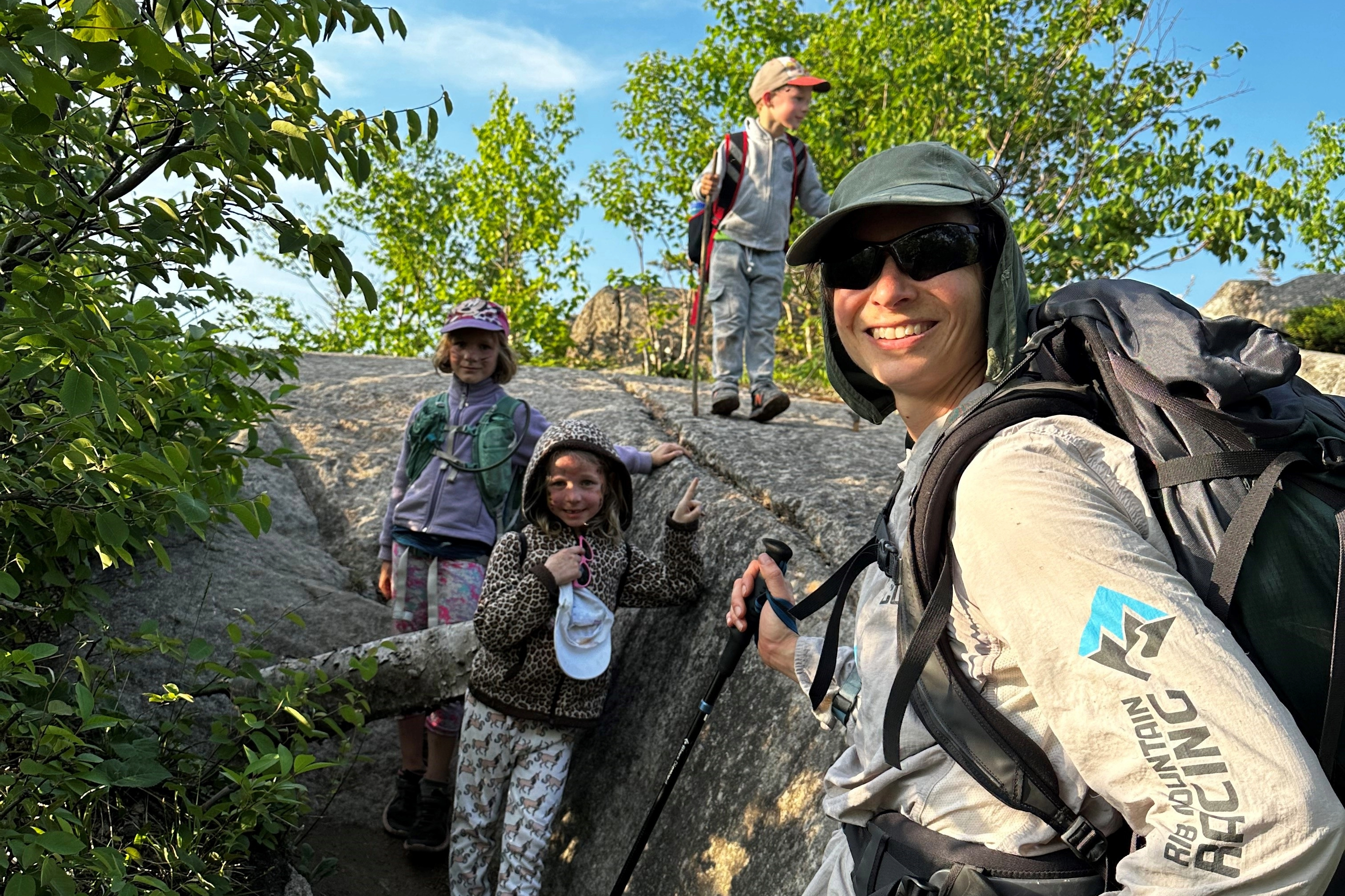 Andrea Larson sets an FKT foir the Superior Hiking Trail