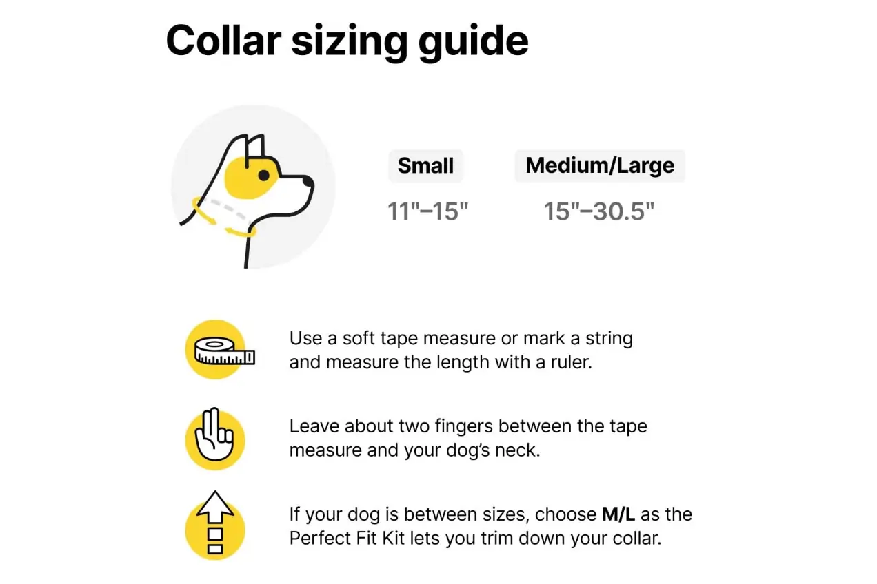Halo Collar 3 Sizing