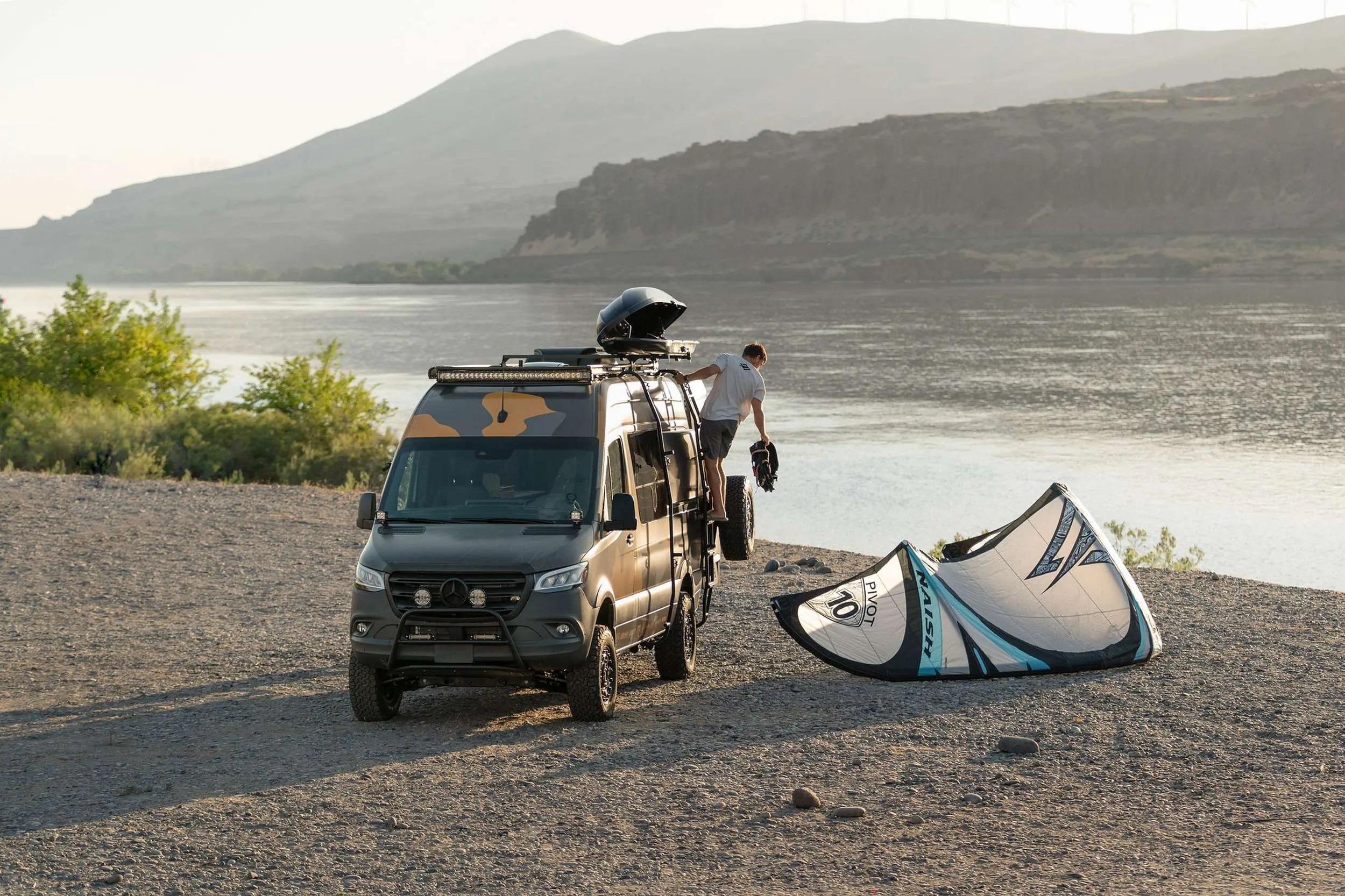 Outside Van ‘Slim Chance:’ Go Wherever the Wind Takes You