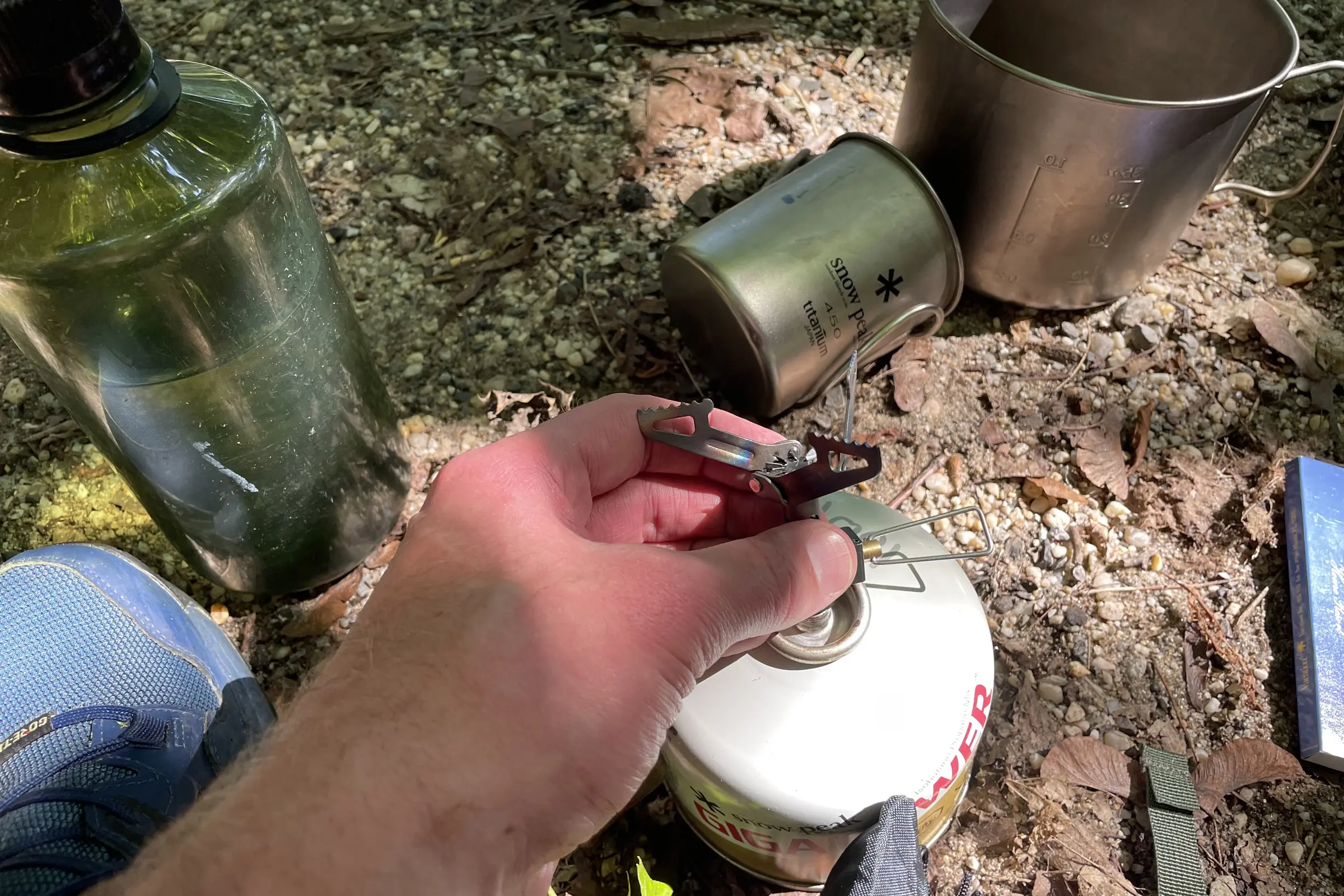 Testing the Gray TI Camp Stove