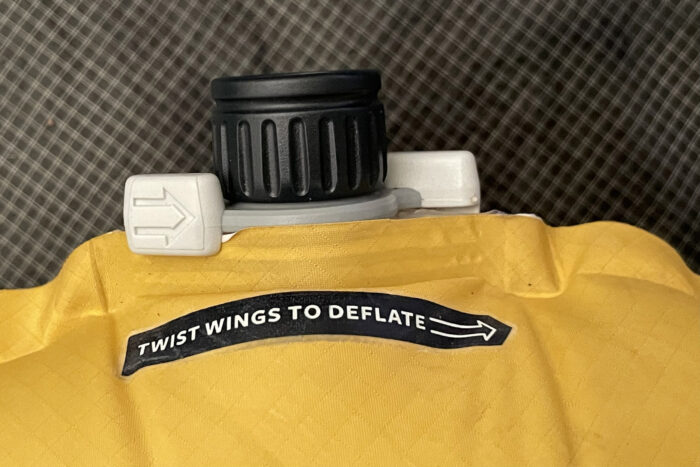 therm-a-rest winglock valve