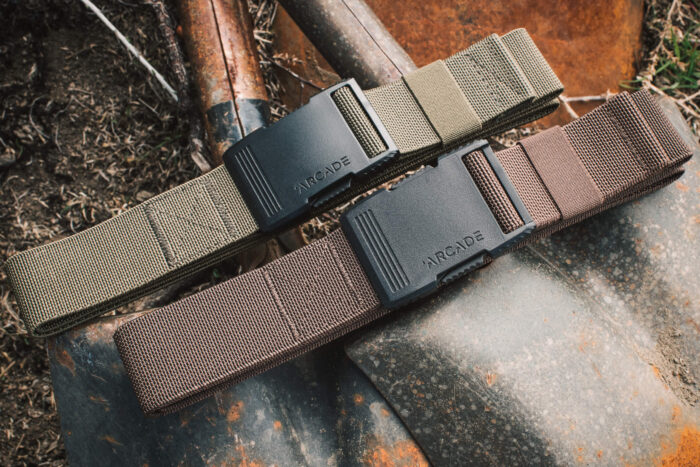 two arcade work belts