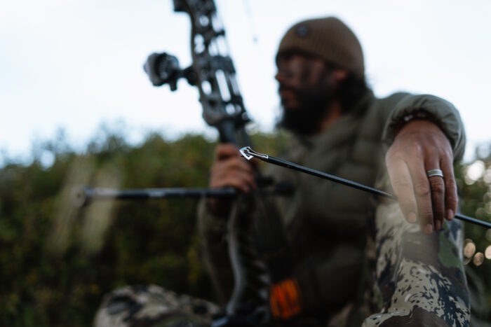 bowman with bow and arrow