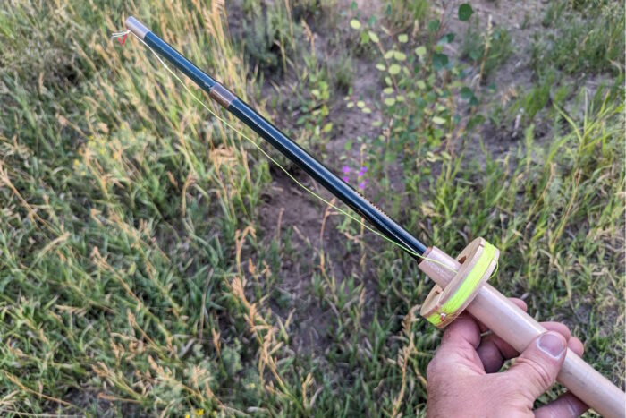 Tenkara Rod Company Teton Zoom disassembled for transport