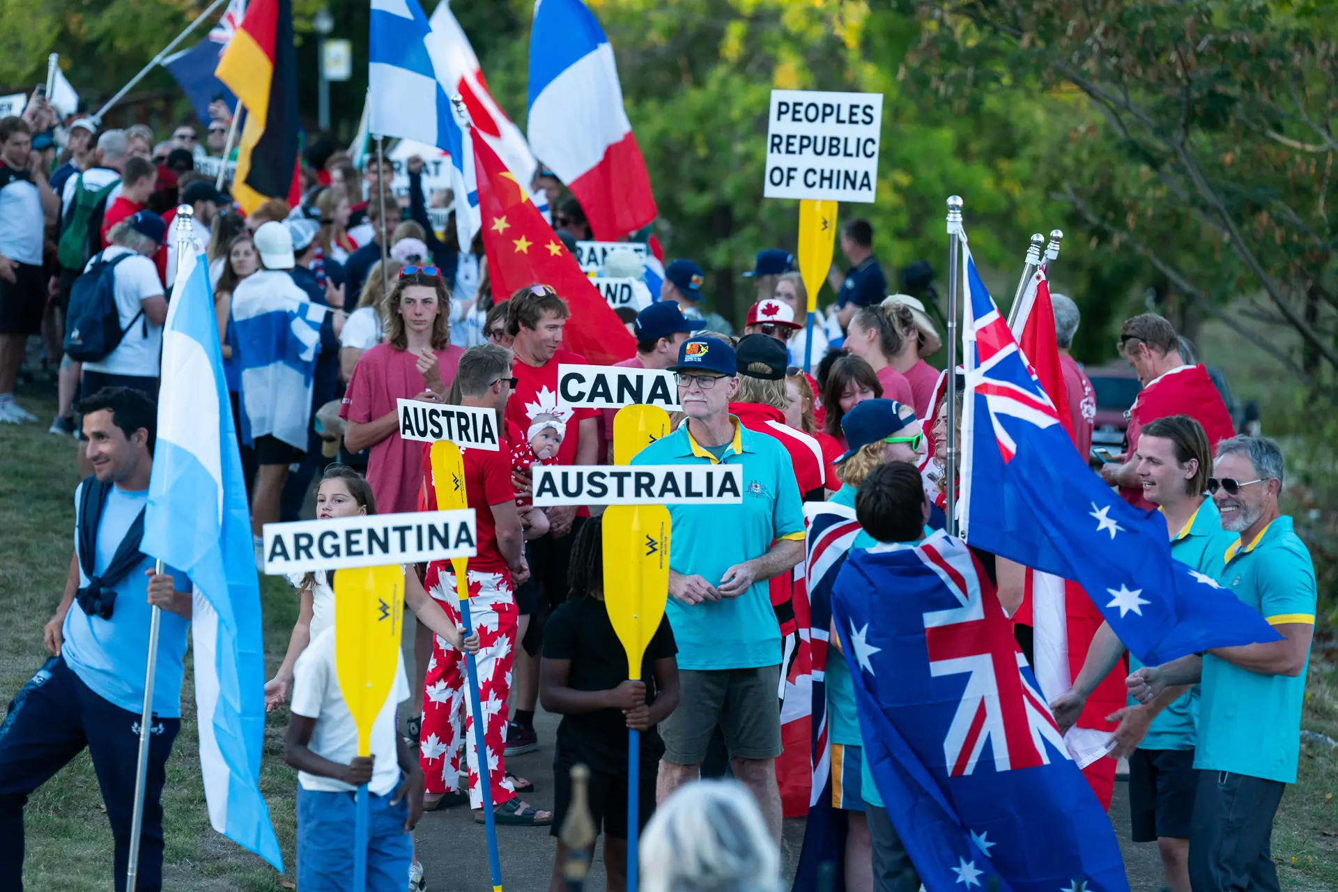 2023 CF Freestyle Kayak World Championships opening ceremonies