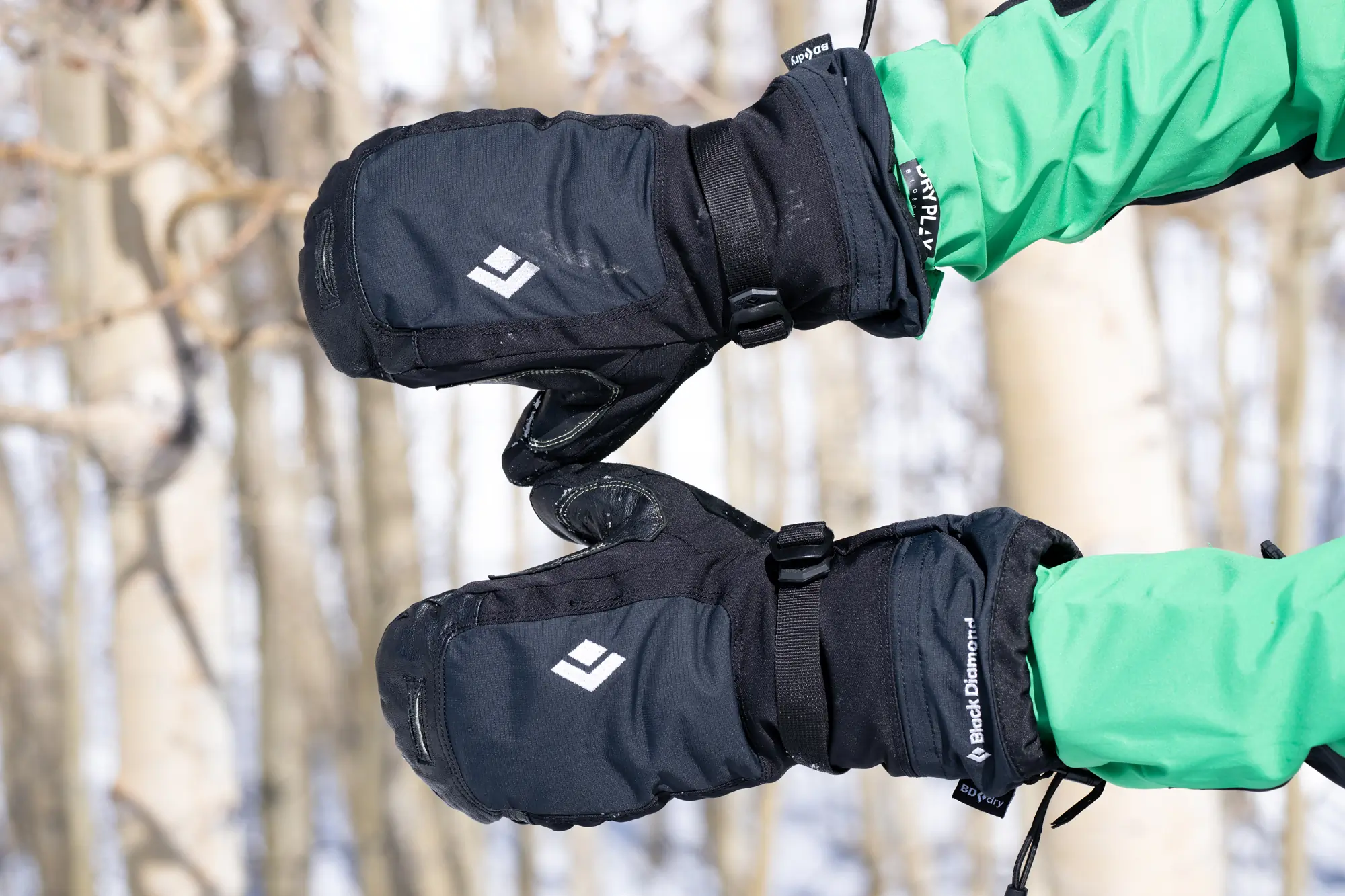 best winter mittens black diamond pair 