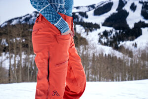 Testing women's ski pants; photo/Jason Hummel