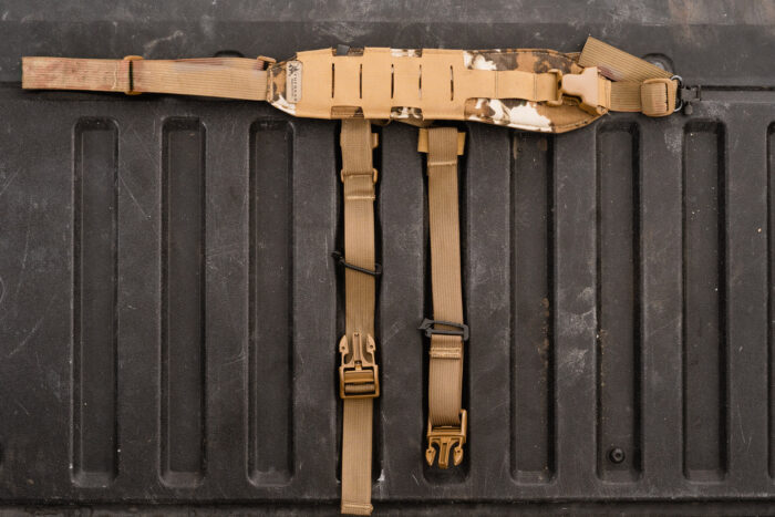 view of the fhf gear rifle sling