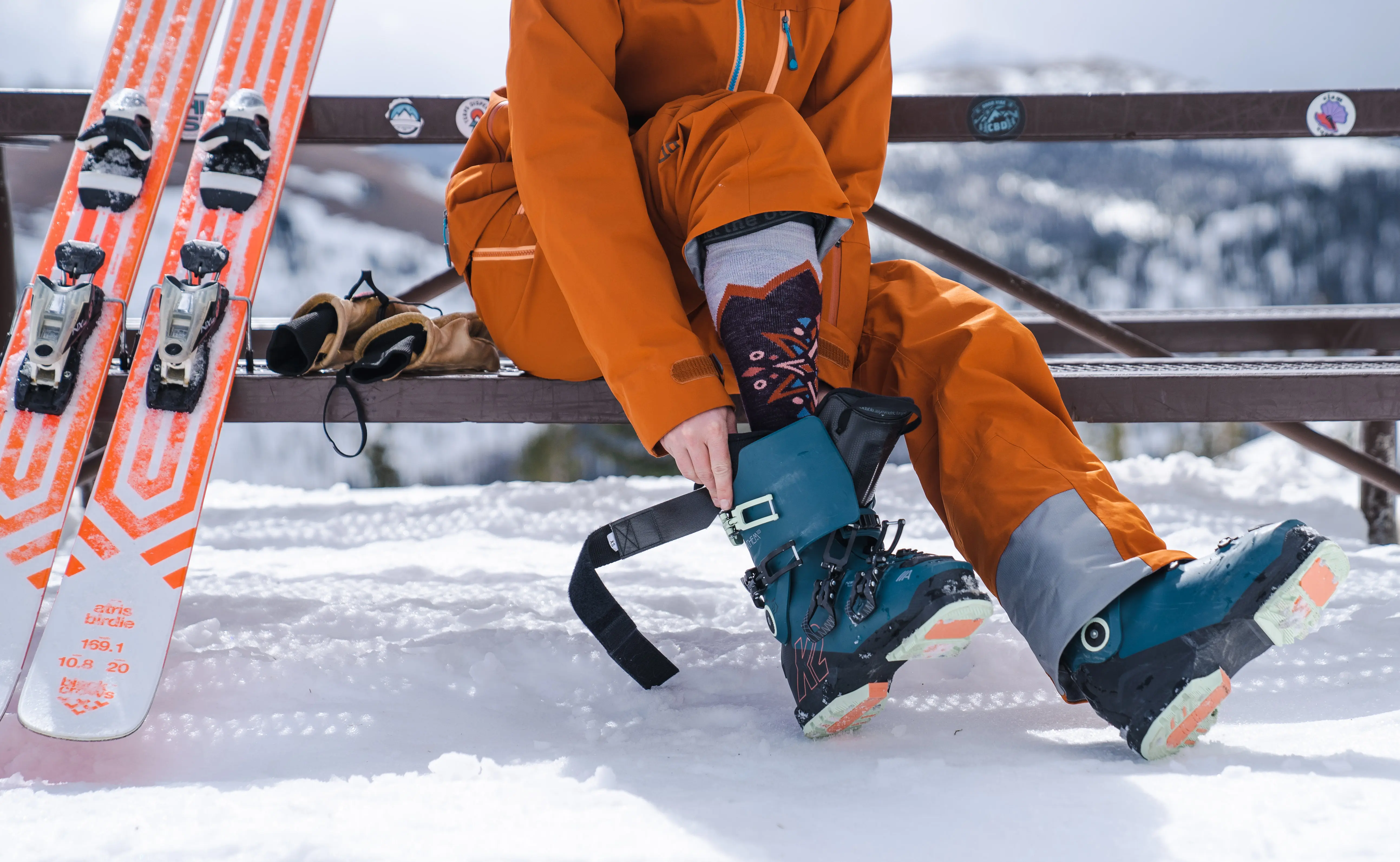 testing best ski socks 