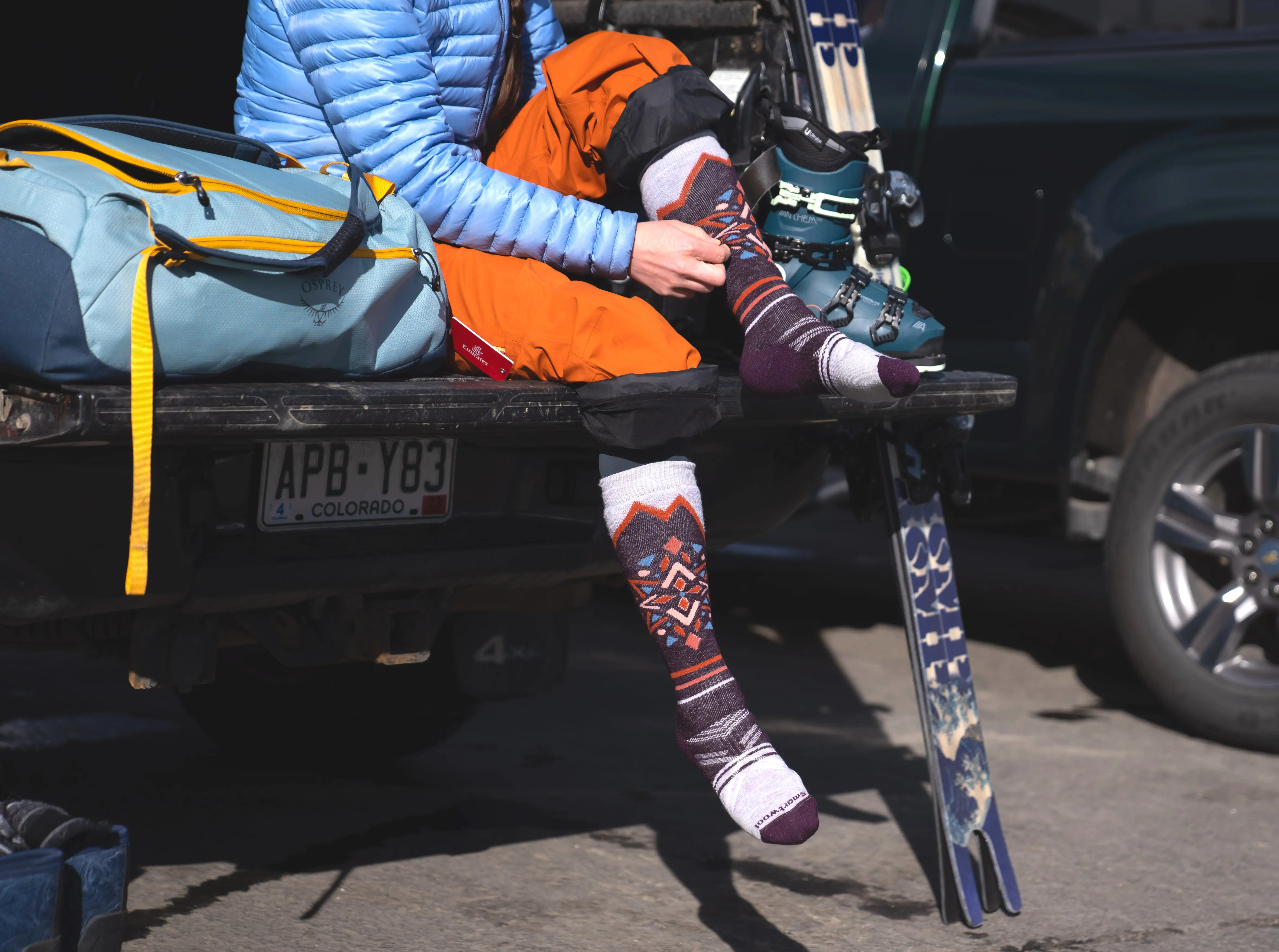 testing best ski socks 