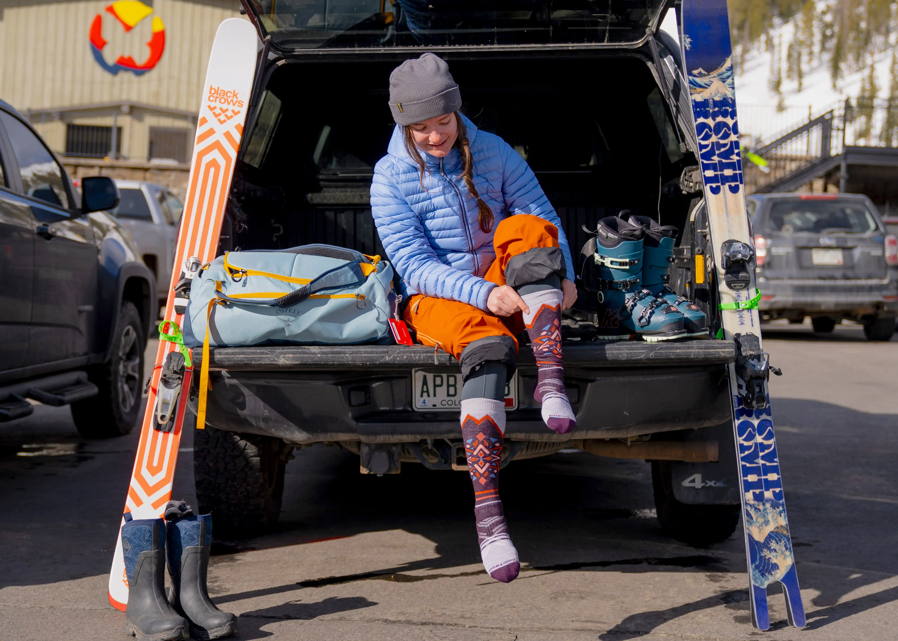 testing best ski socks 