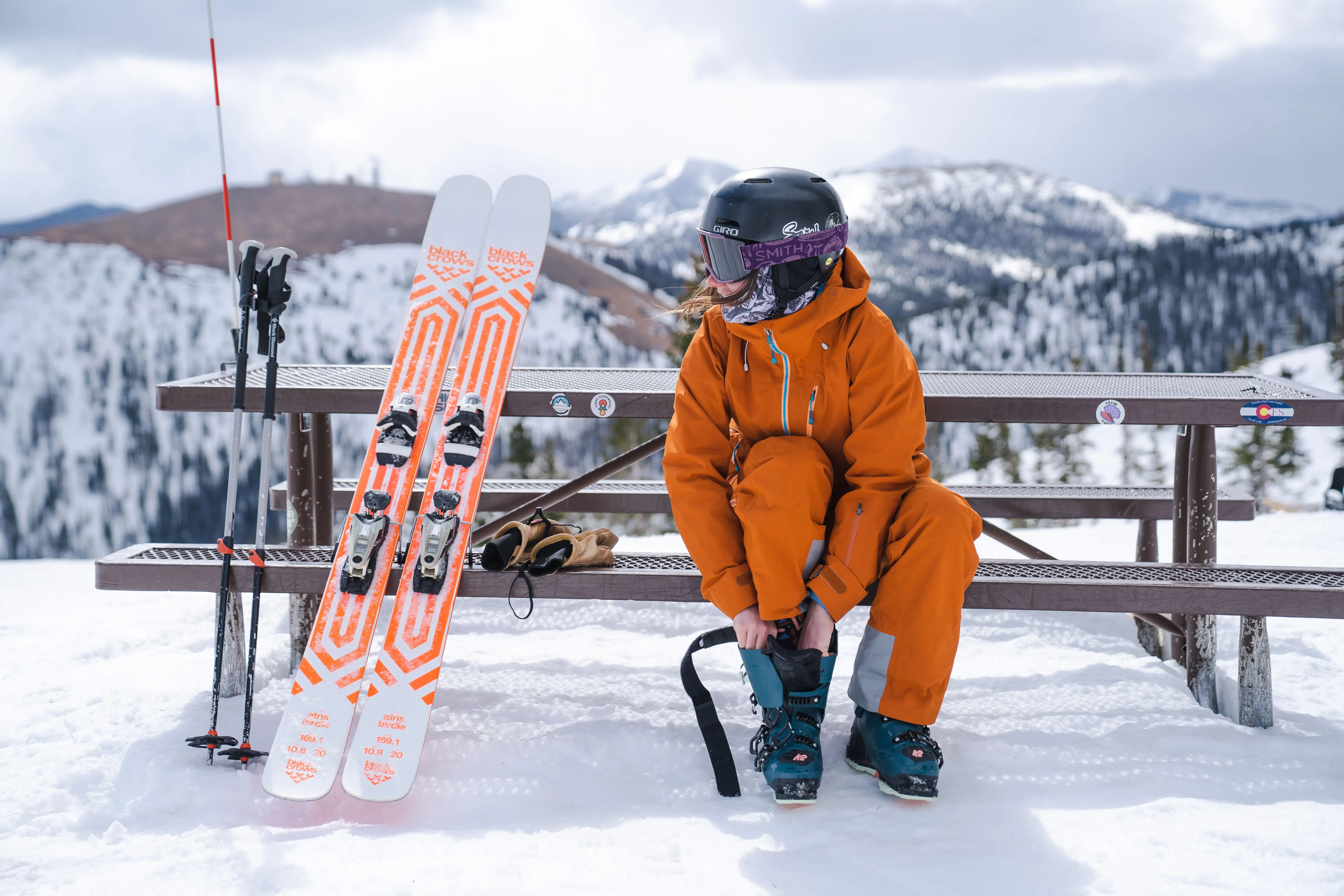 testing best ski socks 