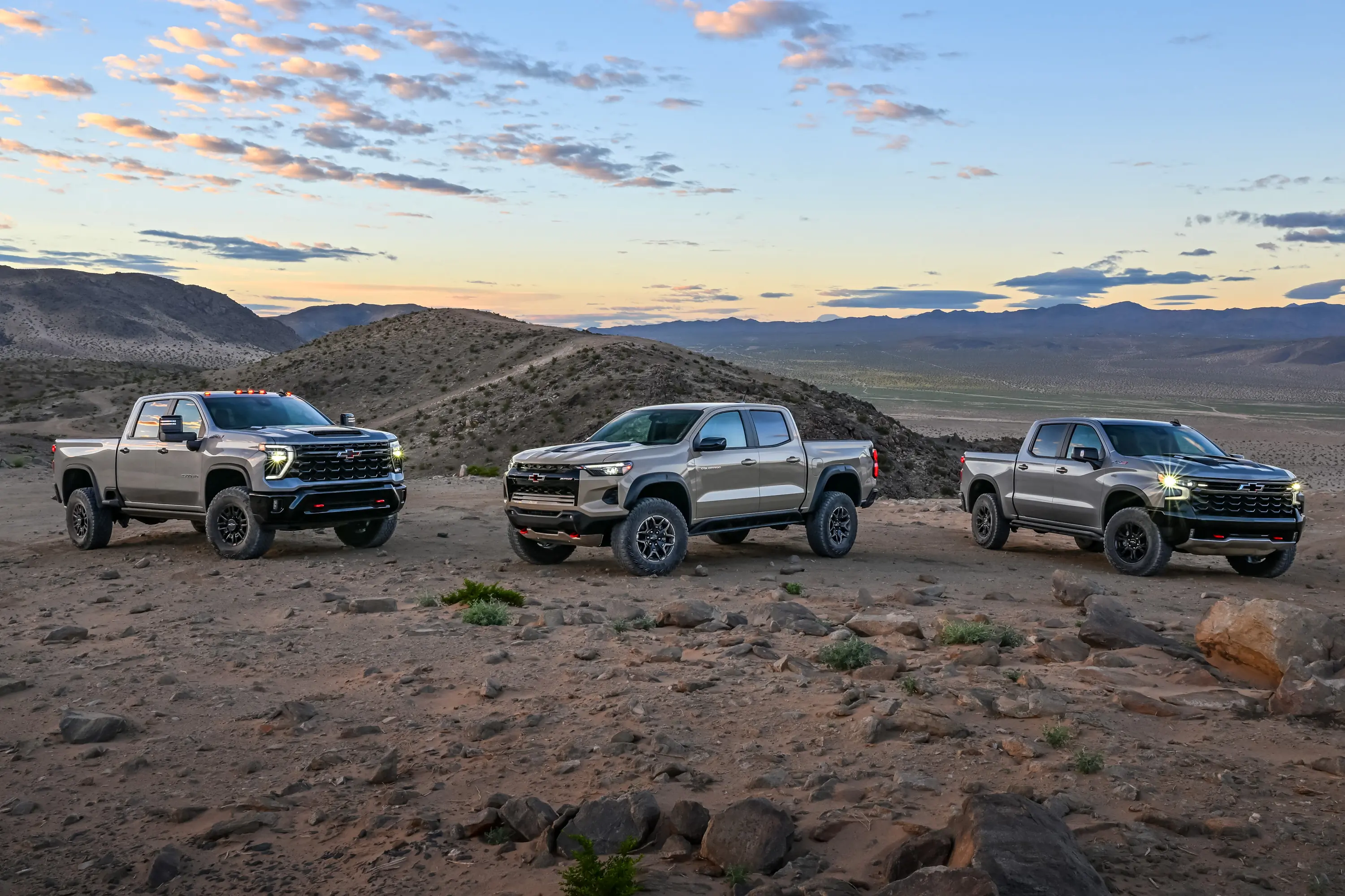 2024 Chevy ZR2 truck lineup