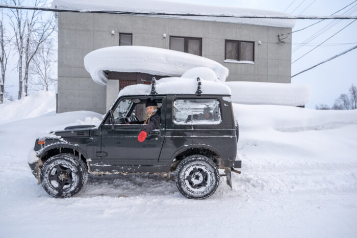 A car makes moving around Niseko much easier