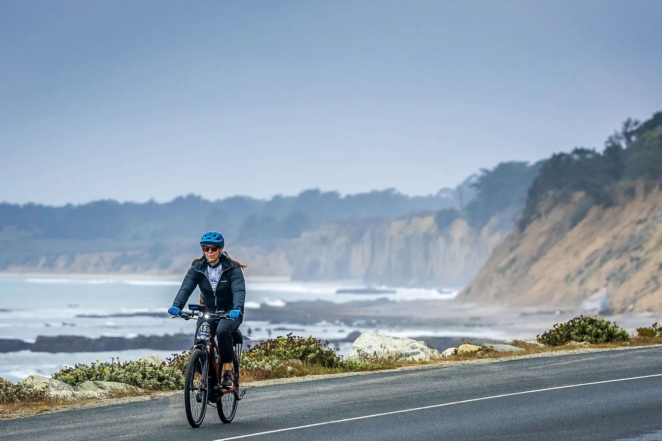 Heather Lea in the 2023 California Coast Classic