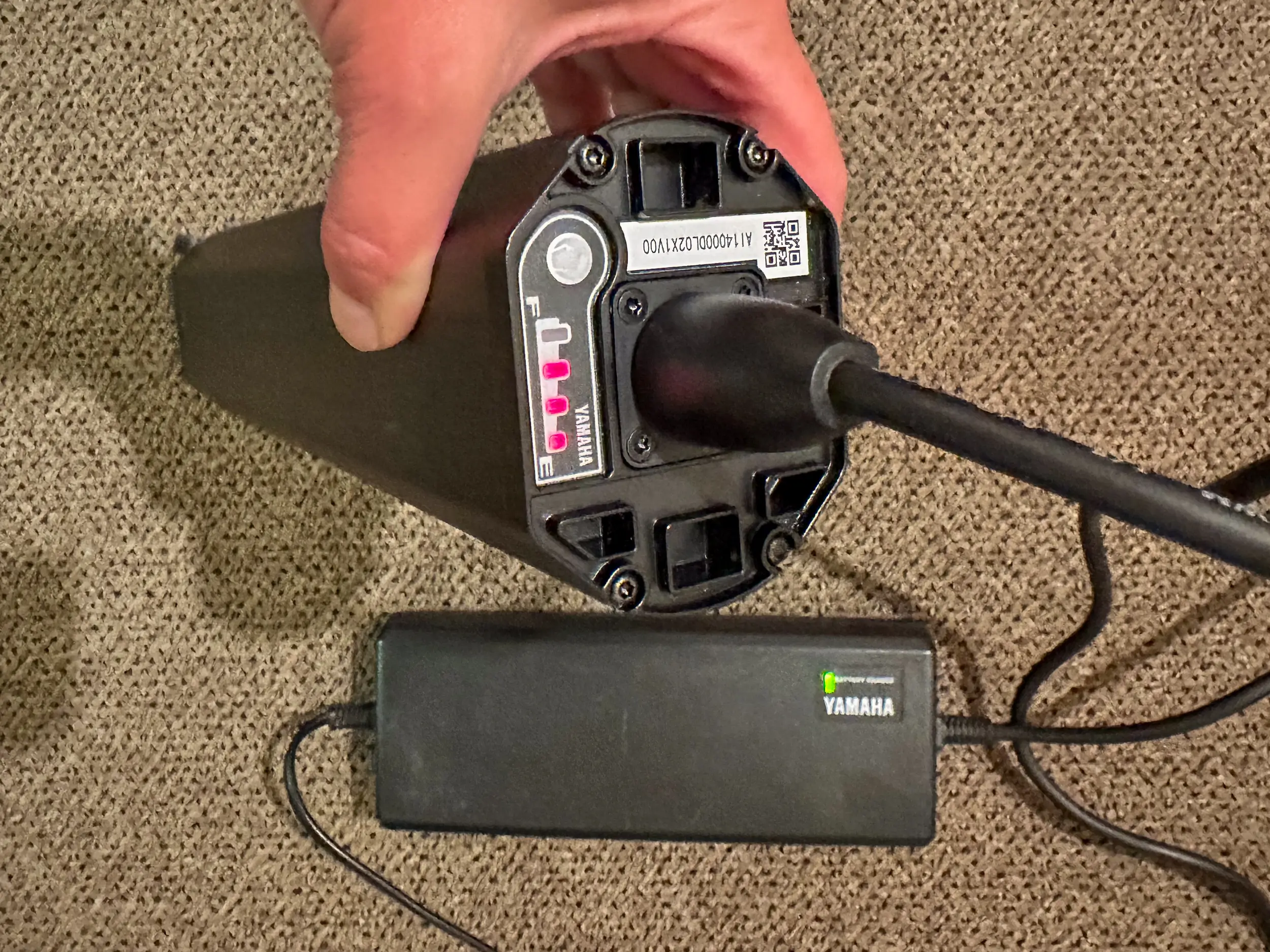 Battery for the Yamaha Cross Core RC E-bike