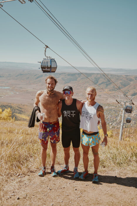 Merrell's GET FKT - Men's competition runners