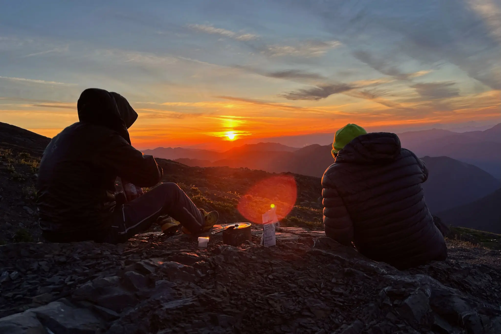 Sunrise at Mt. Baker in Washington’s North Cascades