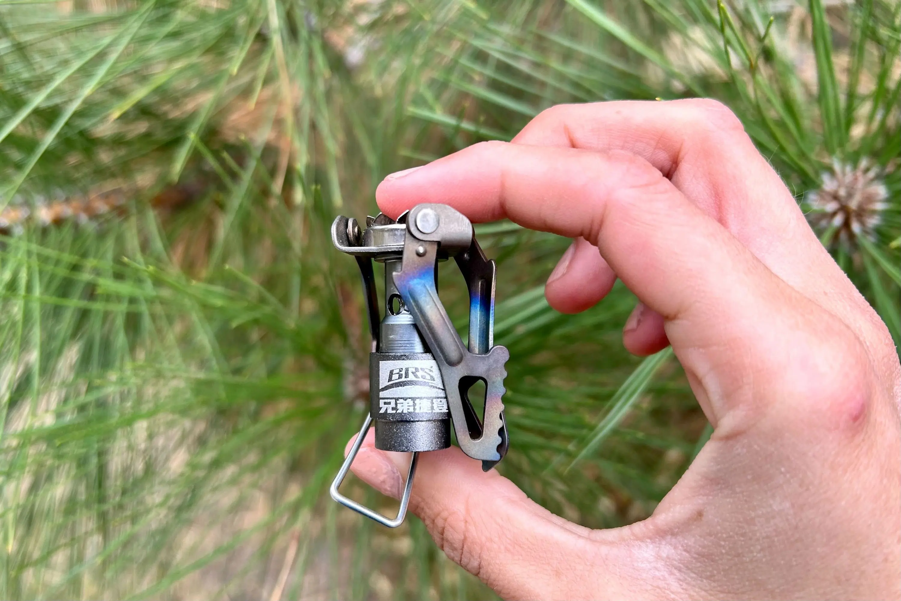 brs 3000t titanium backpacking 25 gram stove