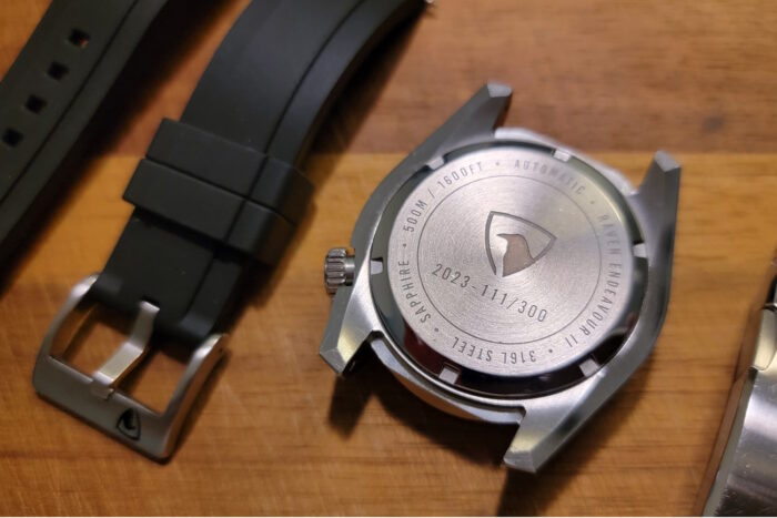 endeavour ii rubber strap