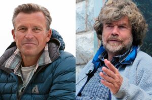 reinhold messner and ed viesturs