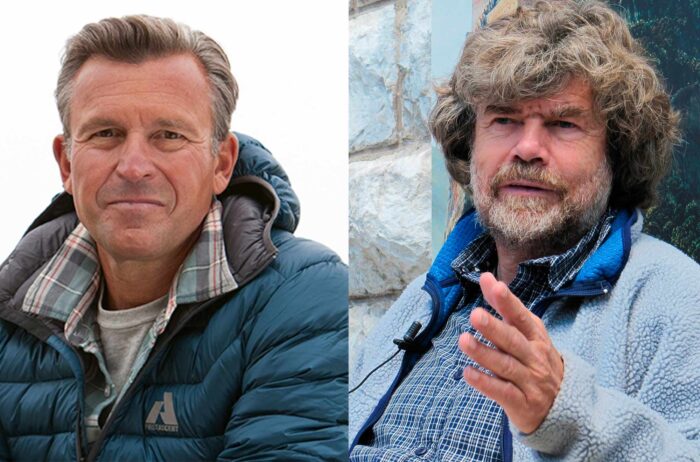 reinhold messner and ed viesturs