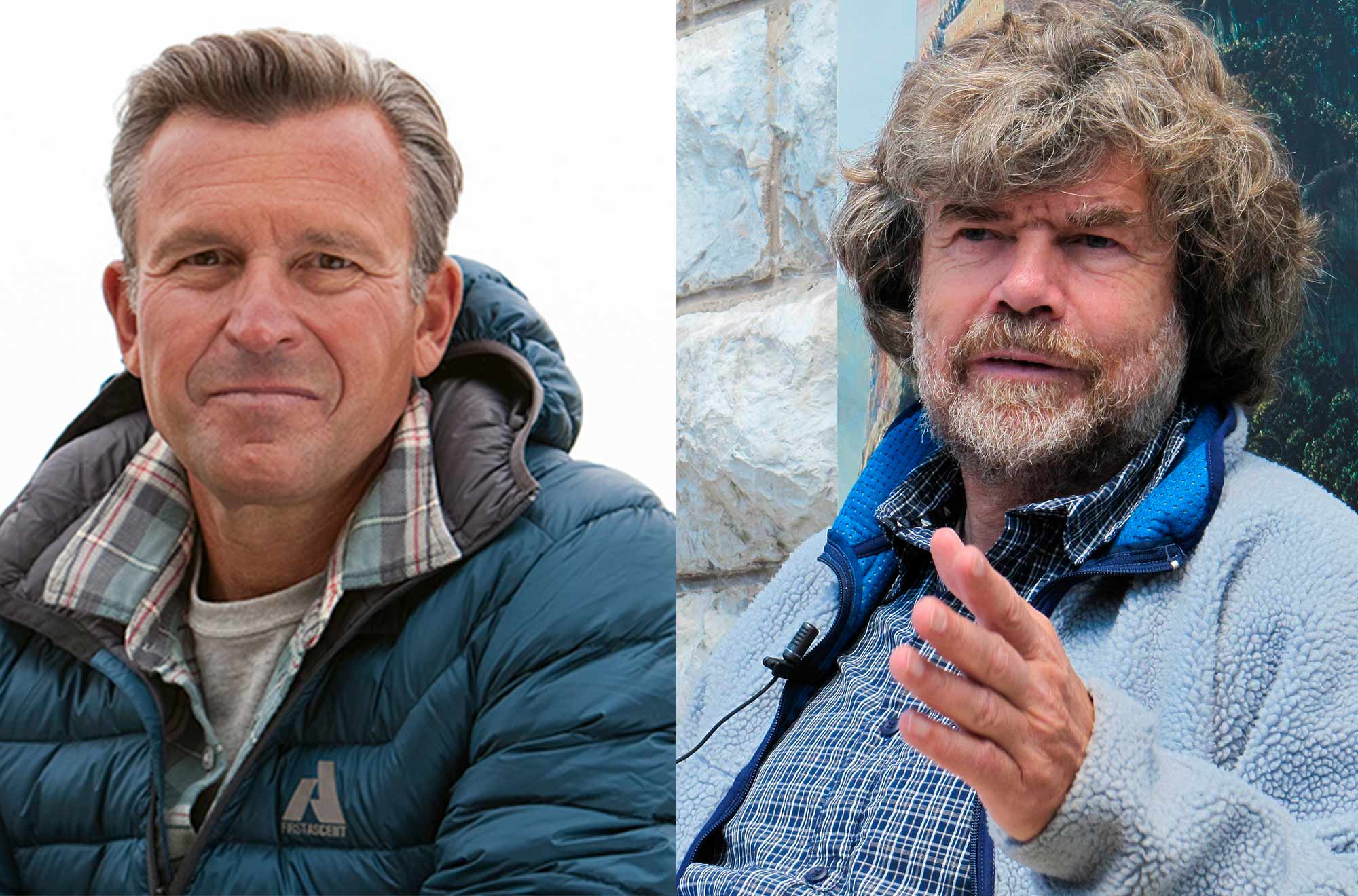 reinhold messner and ed viesturs