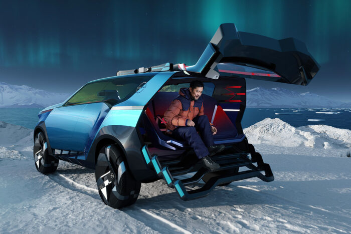 Nissan’s Electric ‘Adventure’ SUV Concept Can Transport Skis, Bikes, and Lots More Gear