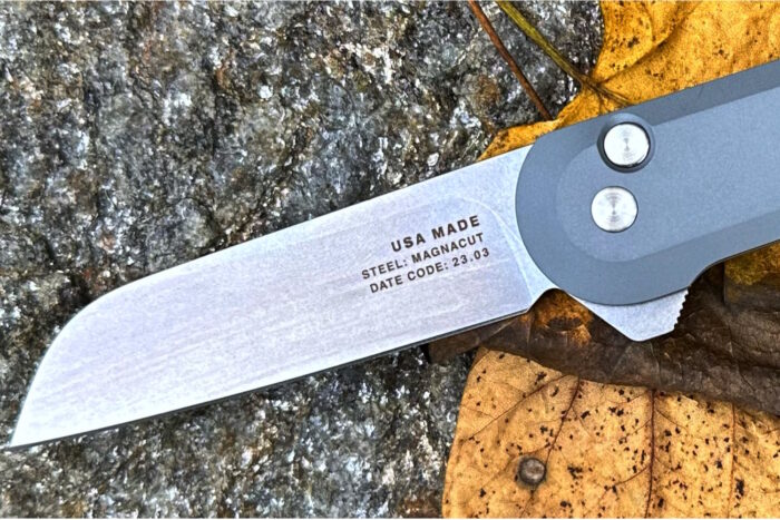 the wells knife with usa made text on blade